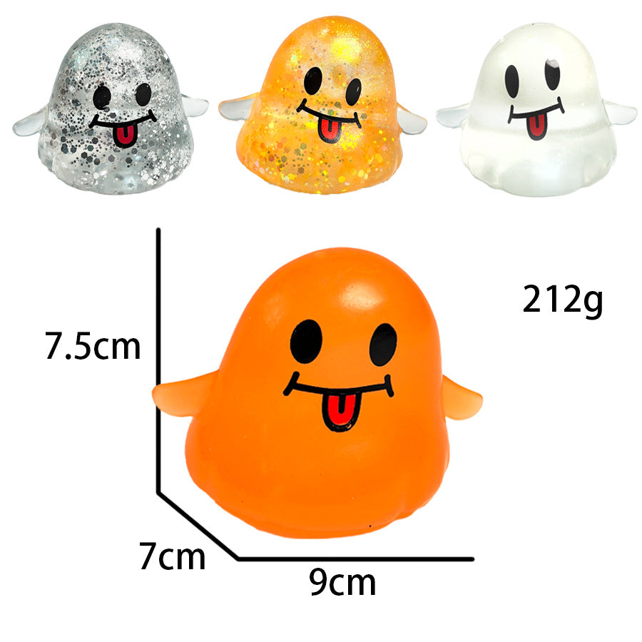 Squishy Squeeze Halloween Ghost Toy