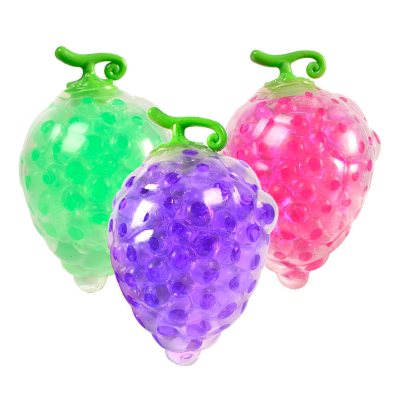Squishy Squeeze Grape Toy