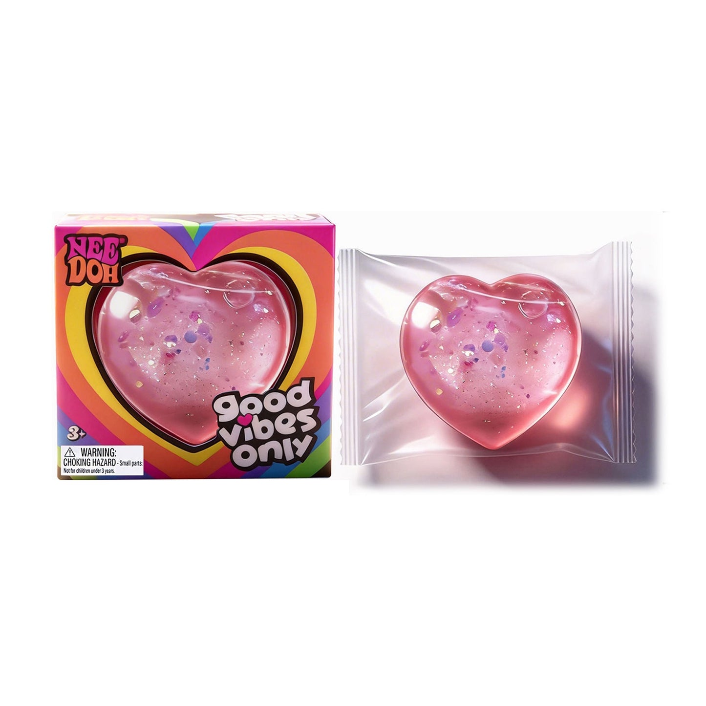 Squishy Squeeze Heart Toy