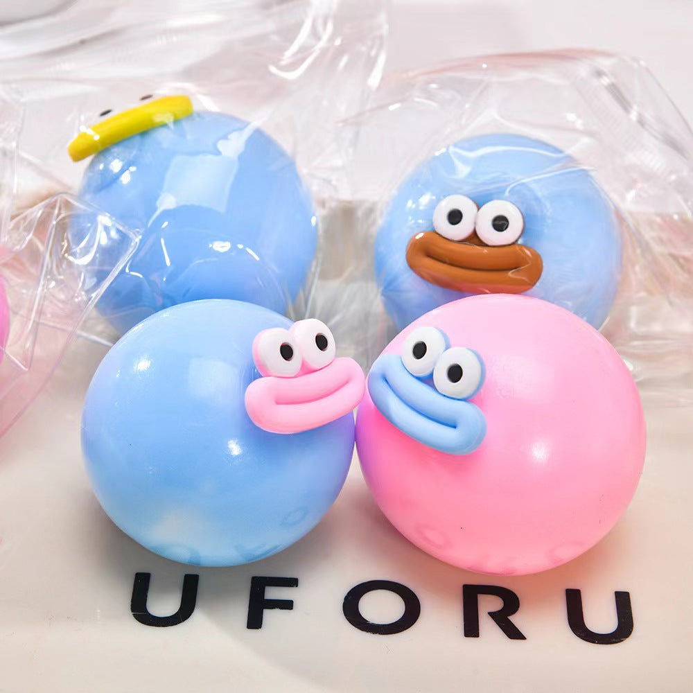 Squishy Squeeze Funny Face Toy