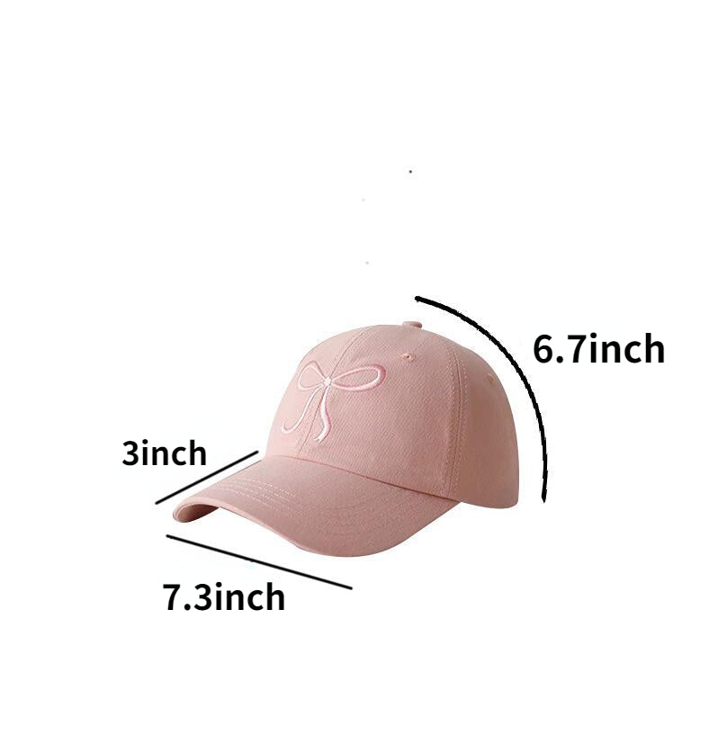(Pedido anticipado)Gorra de béisbol con bordado de lazo para adultos
