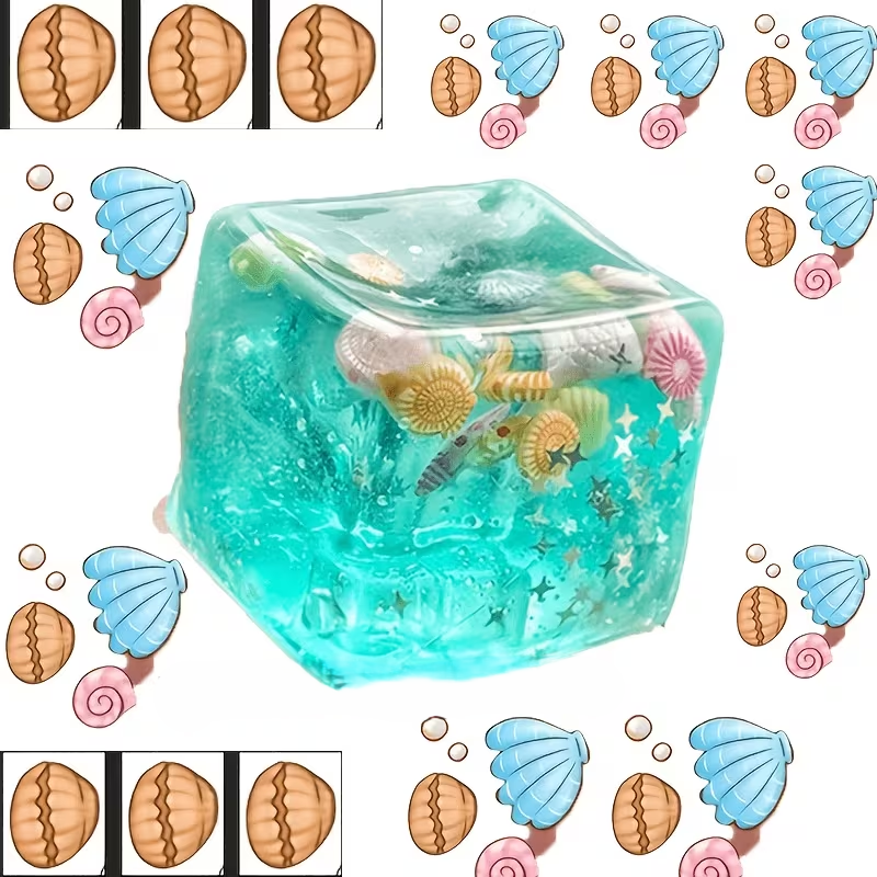 Giocattolo Squishy a Conchiglia da Spremere