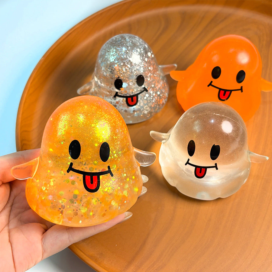 Squishy Squeeze Halloween Ghost Toy