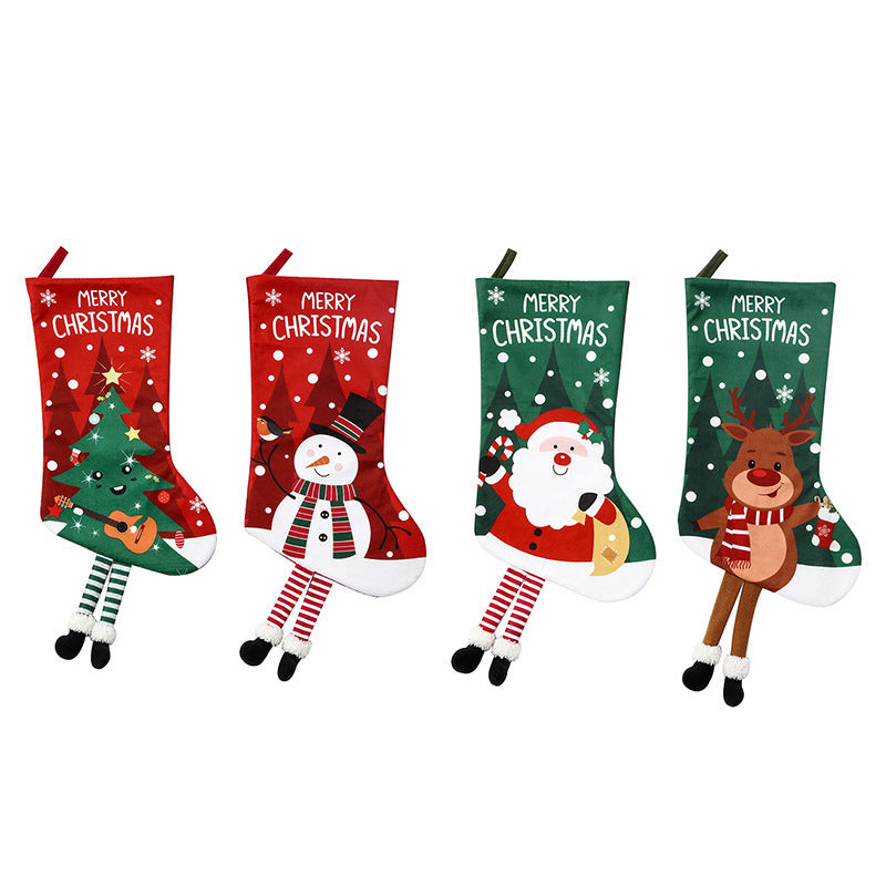 (Pedido anticipado) Colgante de calcetín navideño
