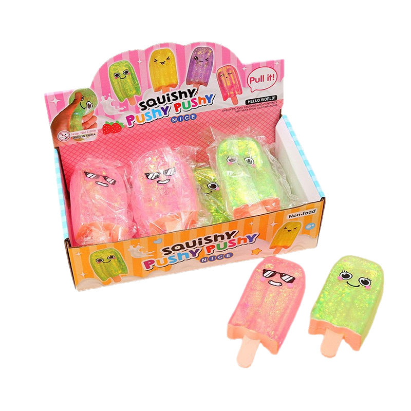 Giocattolo squishy a forma di ghiacciolo