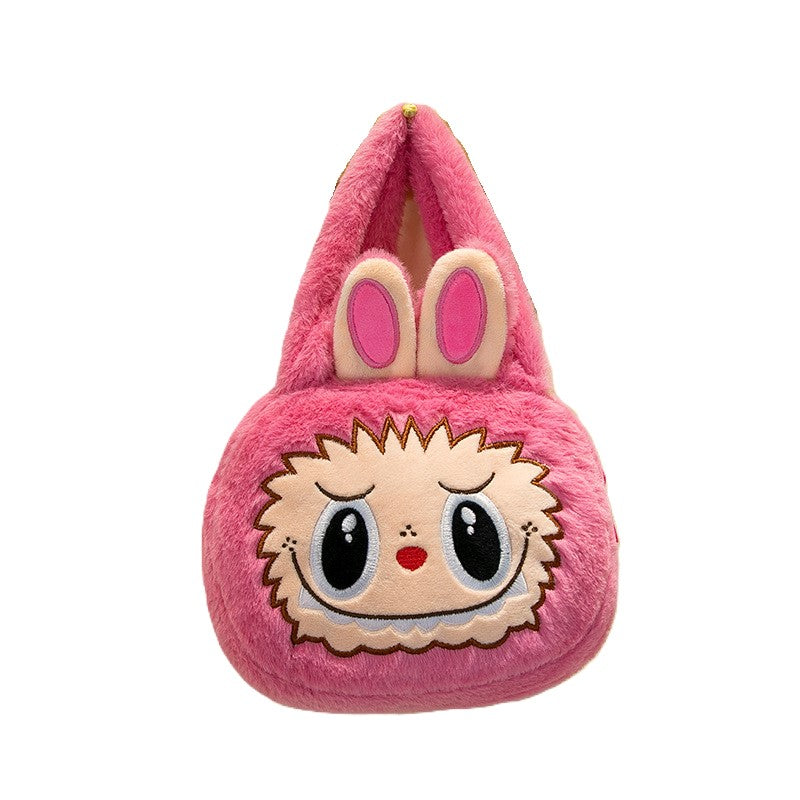 （Pre Order）Kids Cute Cartoon Plush Handbag