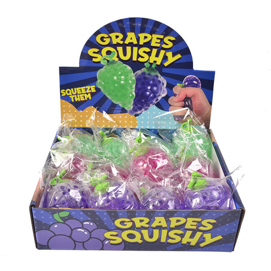 Squishy Squeeze Grape Toy