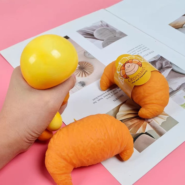Squeeze Croissant Toy