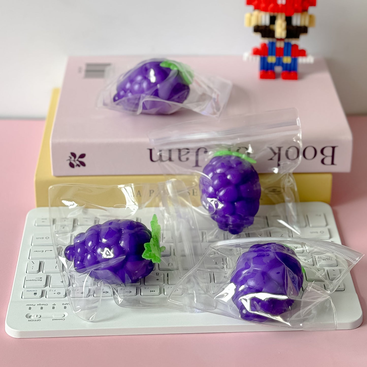 Squishy Squeeze Grape Toy