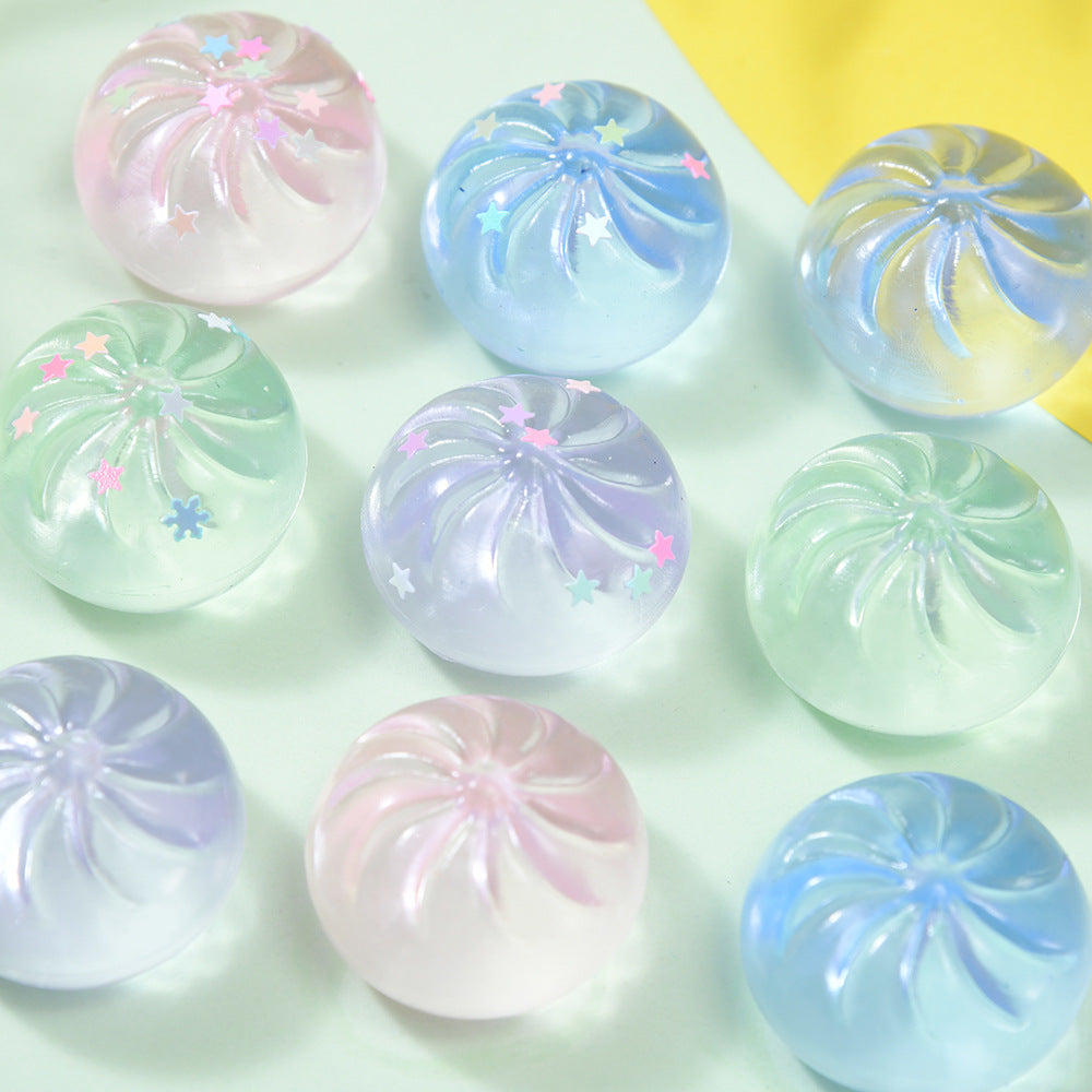 Squishy Squeeze Dumplings Toy - set da 4 pezzi