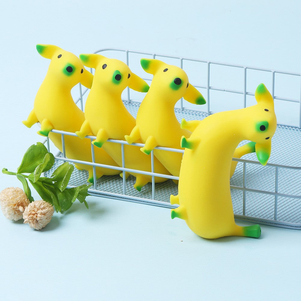 Cagnolino Morbido a Forma di Banana