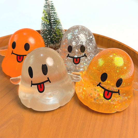 Squishy Squeeze Halloween Ghost Toy