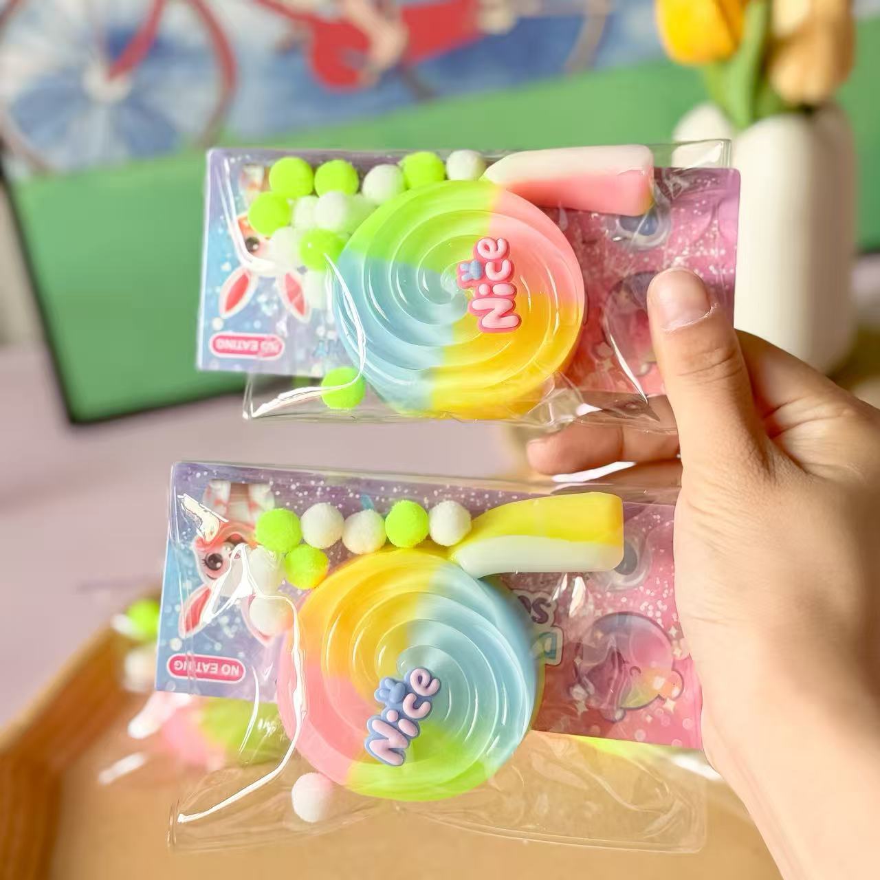 Squishy Squeeze Lollipop Toy