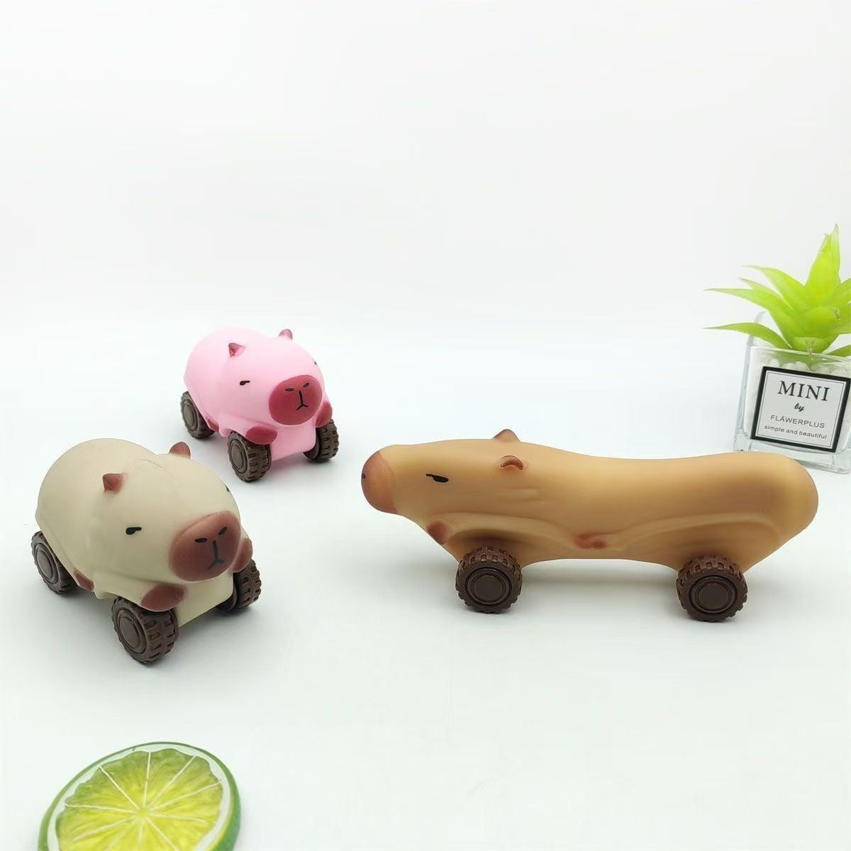 Squeeze Cartoon Car Toy