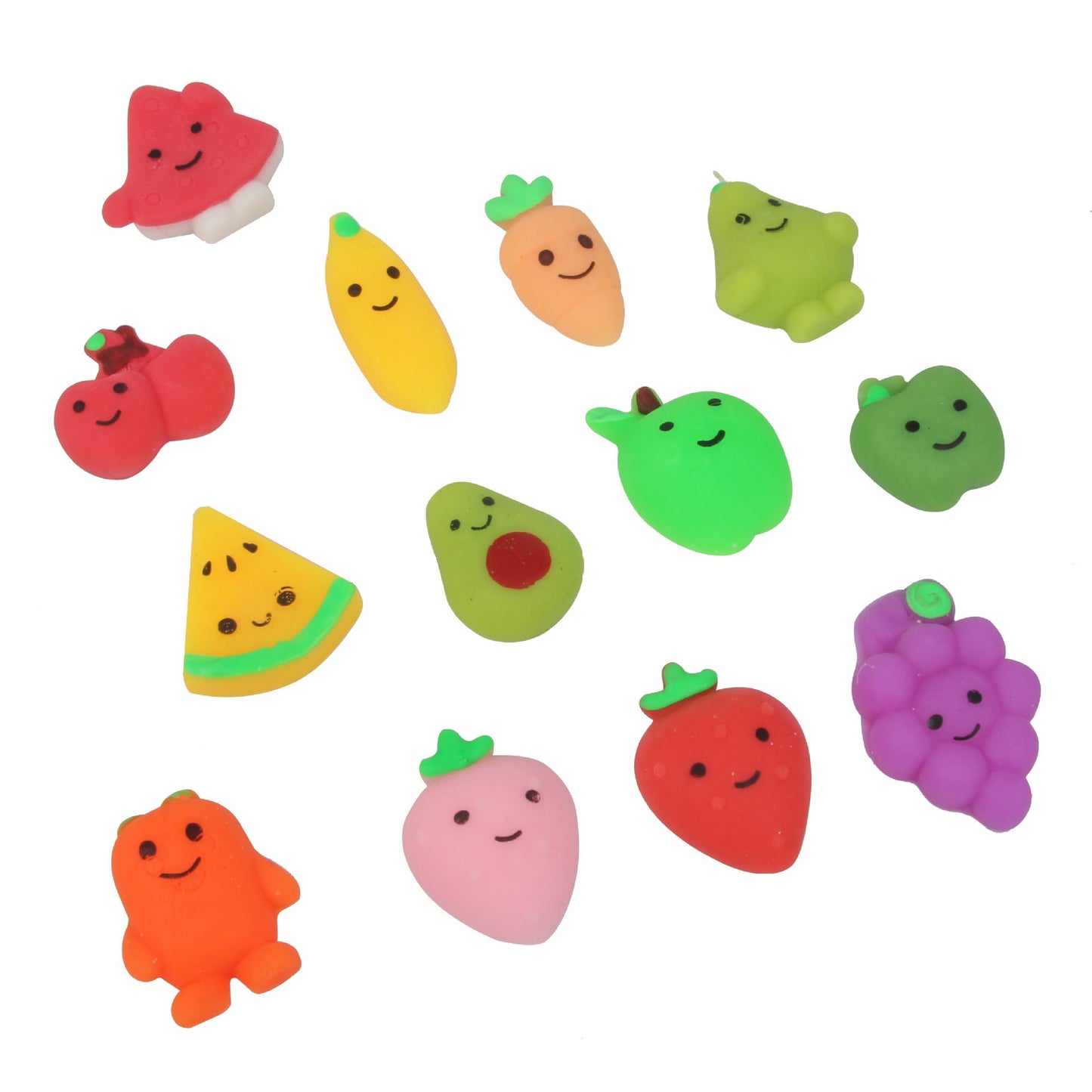 Giocattolo morbido di animali, dinosauri, frutta
