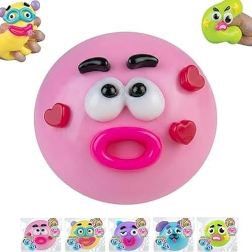 Squishy Squeeze Funny Face Toy