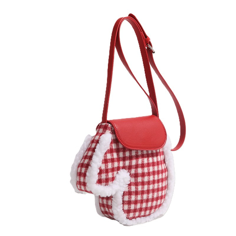 （Reserva）Bolso bandolera de mitones navideños