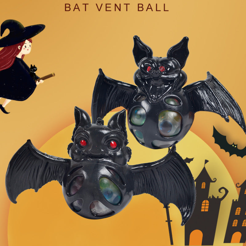 Squishy Squeeze Halloween Bat Toy