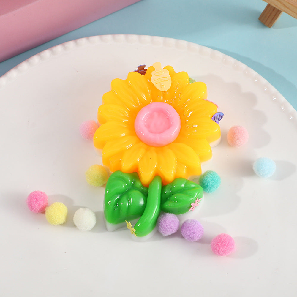 Squishy Squeeze Sunflower Toy