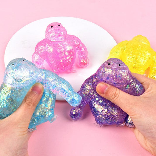 Squeeze Gorilla Toy-Sequin
