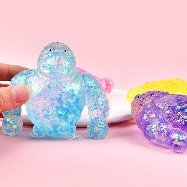 Squeeze Gorilla Toy-Sequin