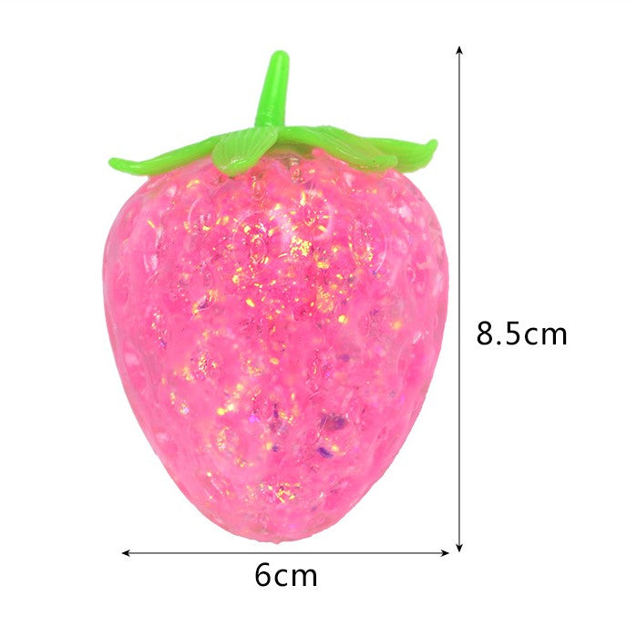 Squeeze Strawberry Toy-Sequin
