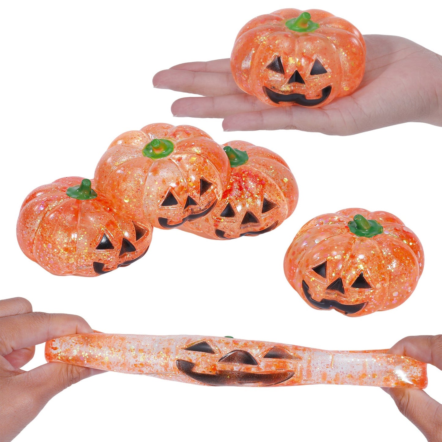 Squishy Squeeze Halloween Pumpkin Toy