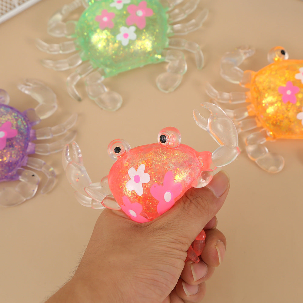 Squishy Squeeze Crab Toy