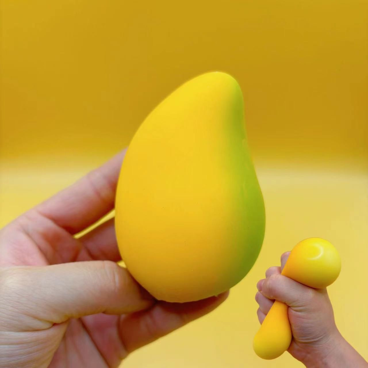 Squishy Squeeze Mango Toy