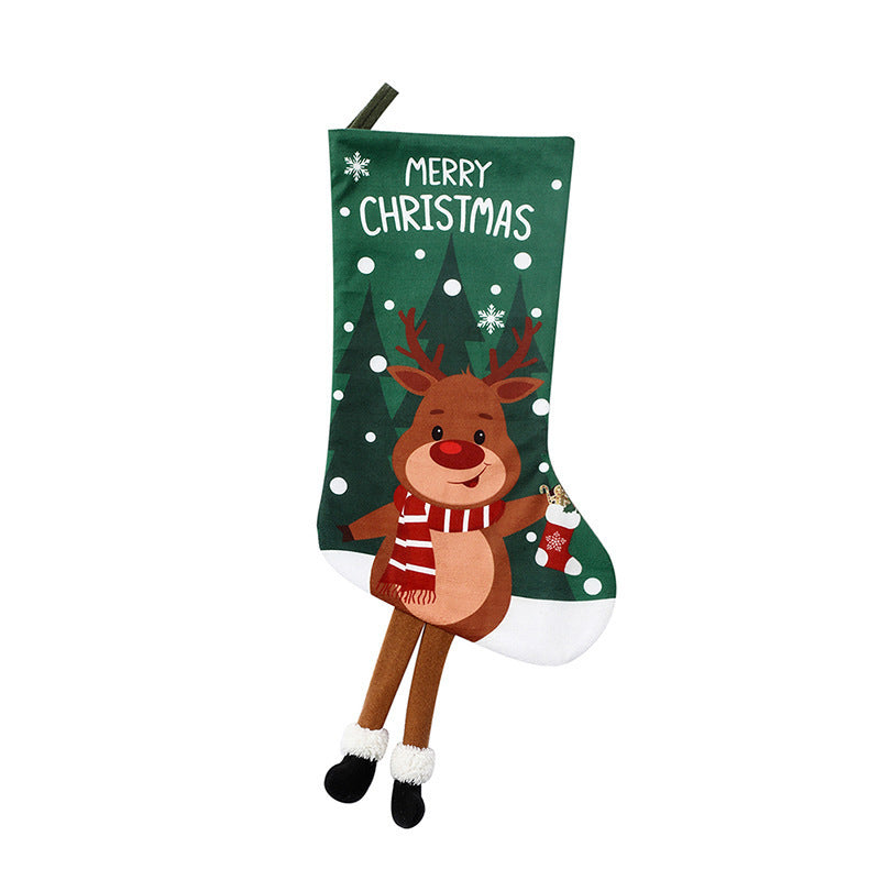 (Pedido anticipado) Colgante de calcetín navideño