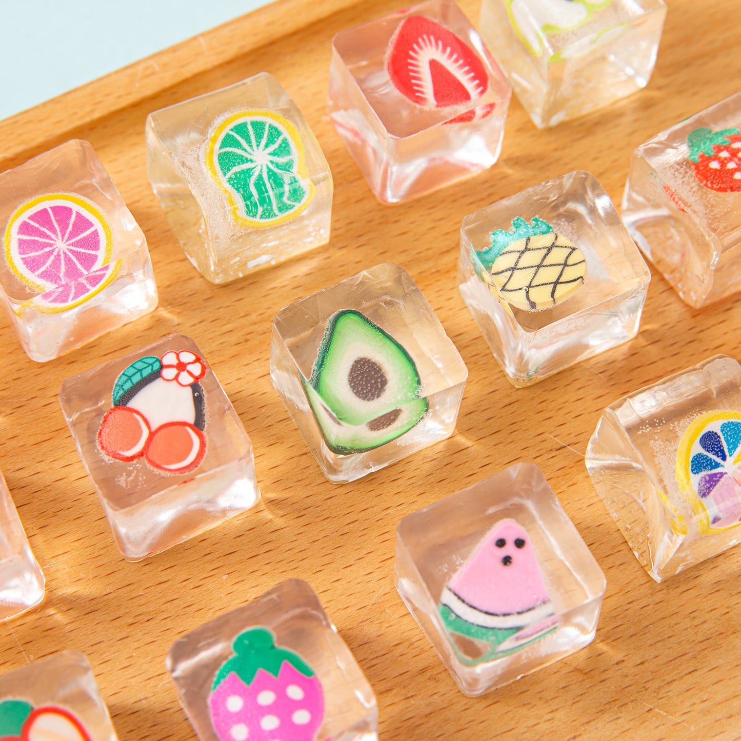 Squishy Squeeze Fruit Ice Cube