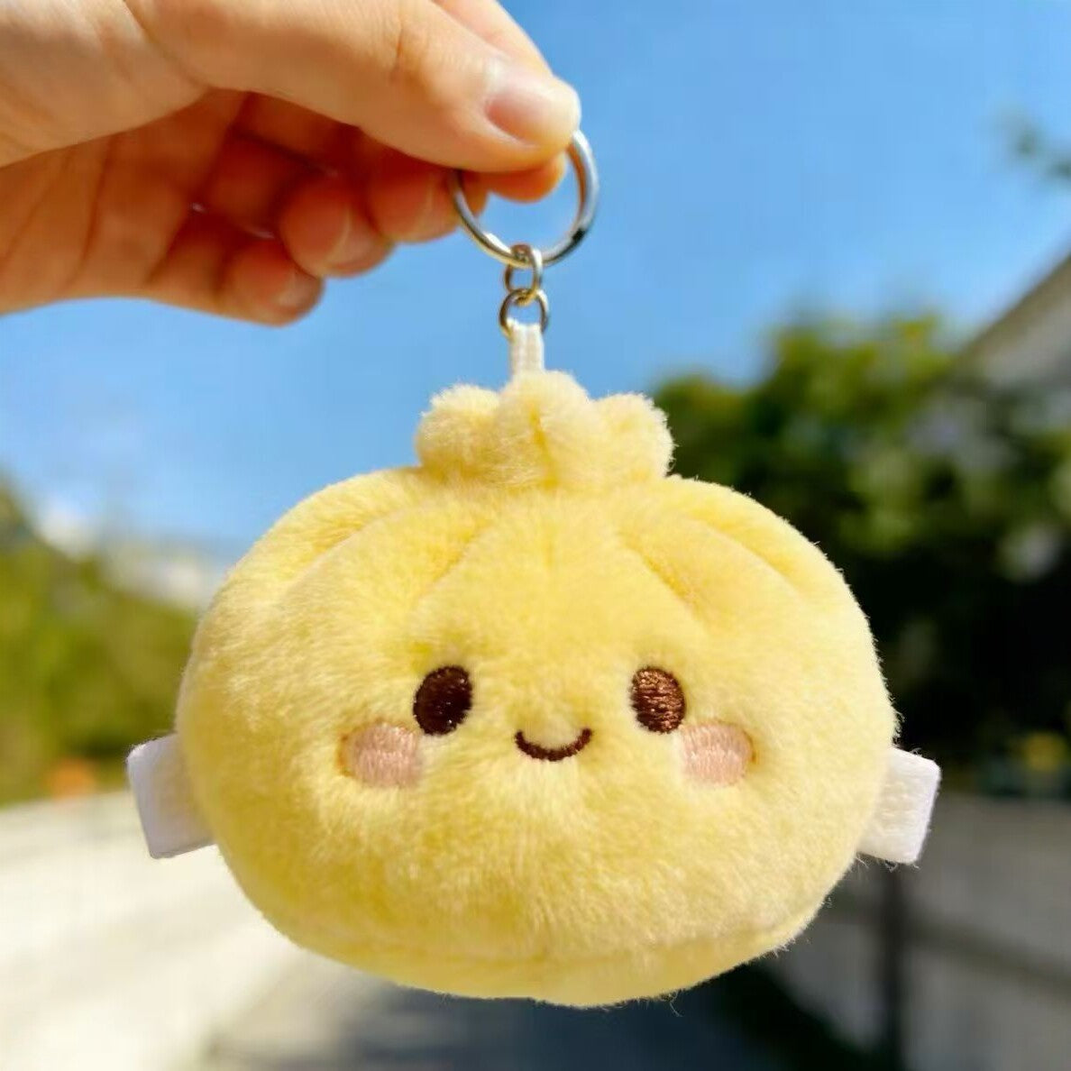 Peluche a Sorpresa a Forma di Raviolo