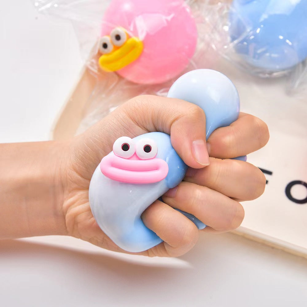 Squishy Squeeze Funny Face Toy