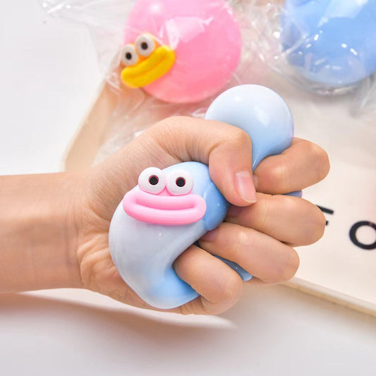 Squishy Squeeze Funny Face Toy