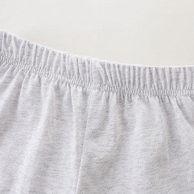 ©Conjunto de pantalones cortos de algodón con estampado de dinosaurios para niños de primavera y verano