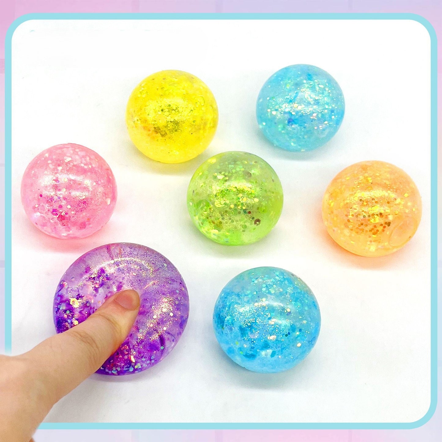 Squeeze Ball Toy-Sequin