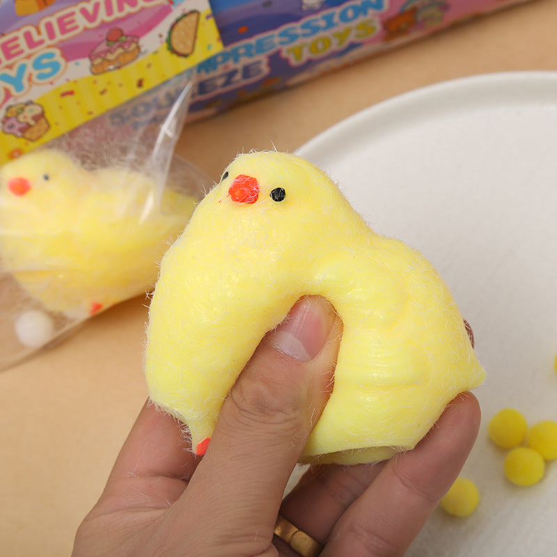 Squishy Squeeze Chick Toy
