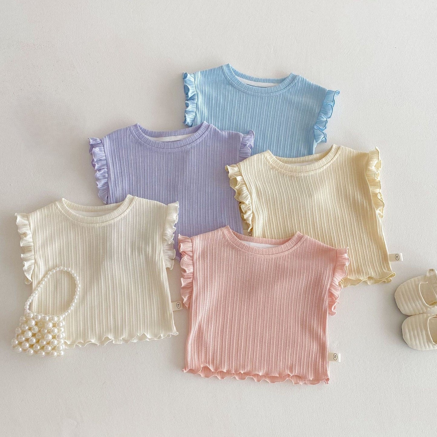 Girls Spring&Summer Trip Shorts Set