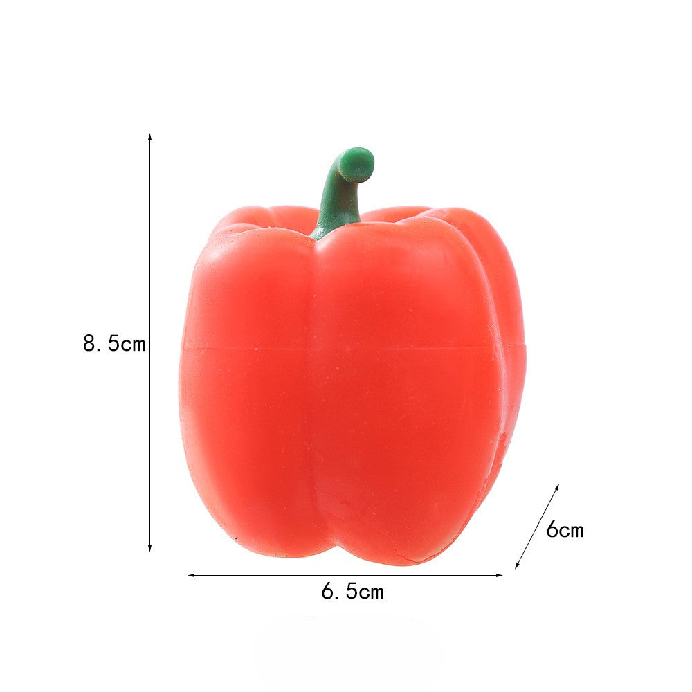 Squishy Squeeze Bell Pepper Toy