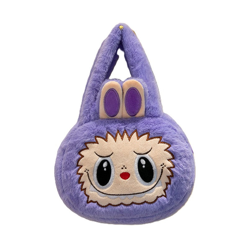 （Pre Order）Kids Cute Cartoon Plush Handbag