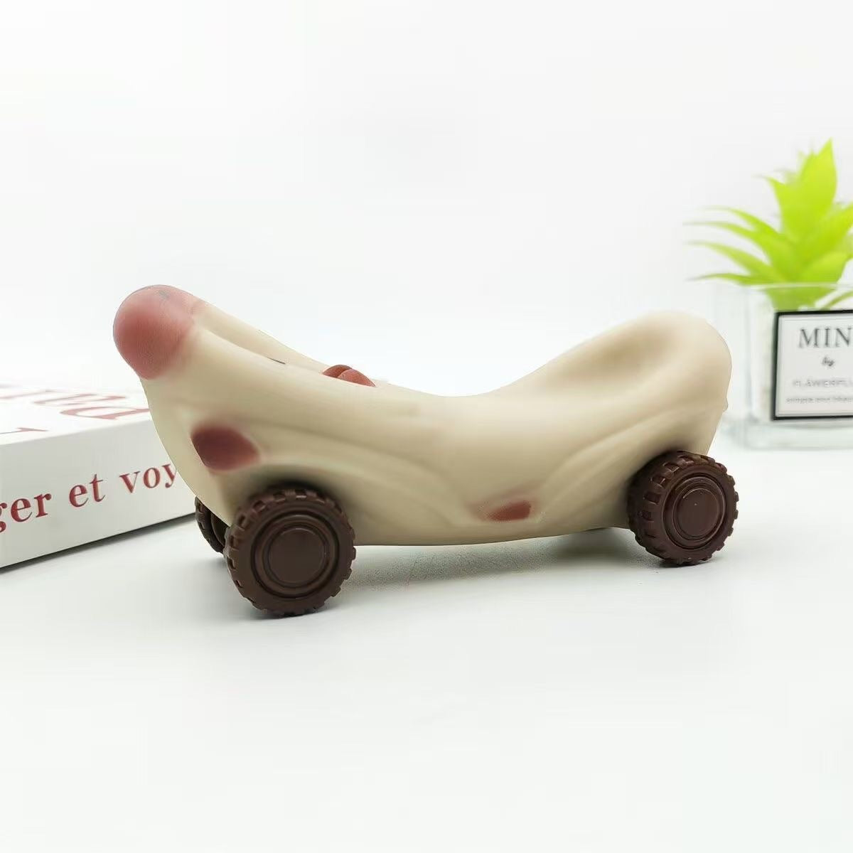 Squeeze Cartoon Car Toy