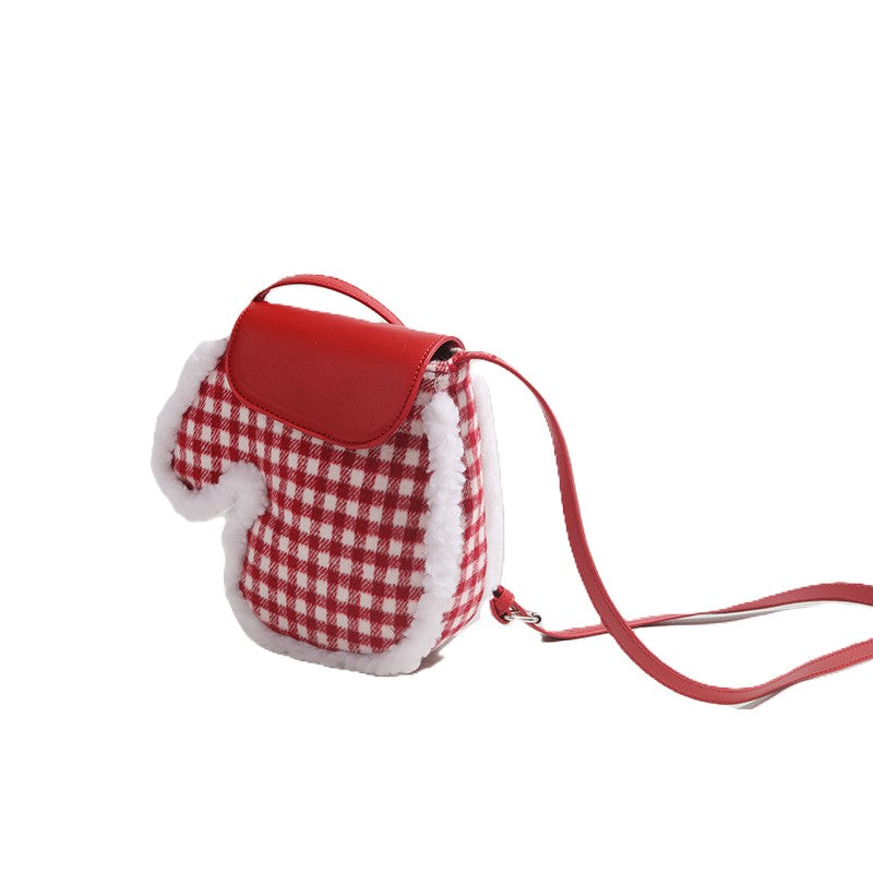 （Reserva）Bolso bandolera de mitones navideños