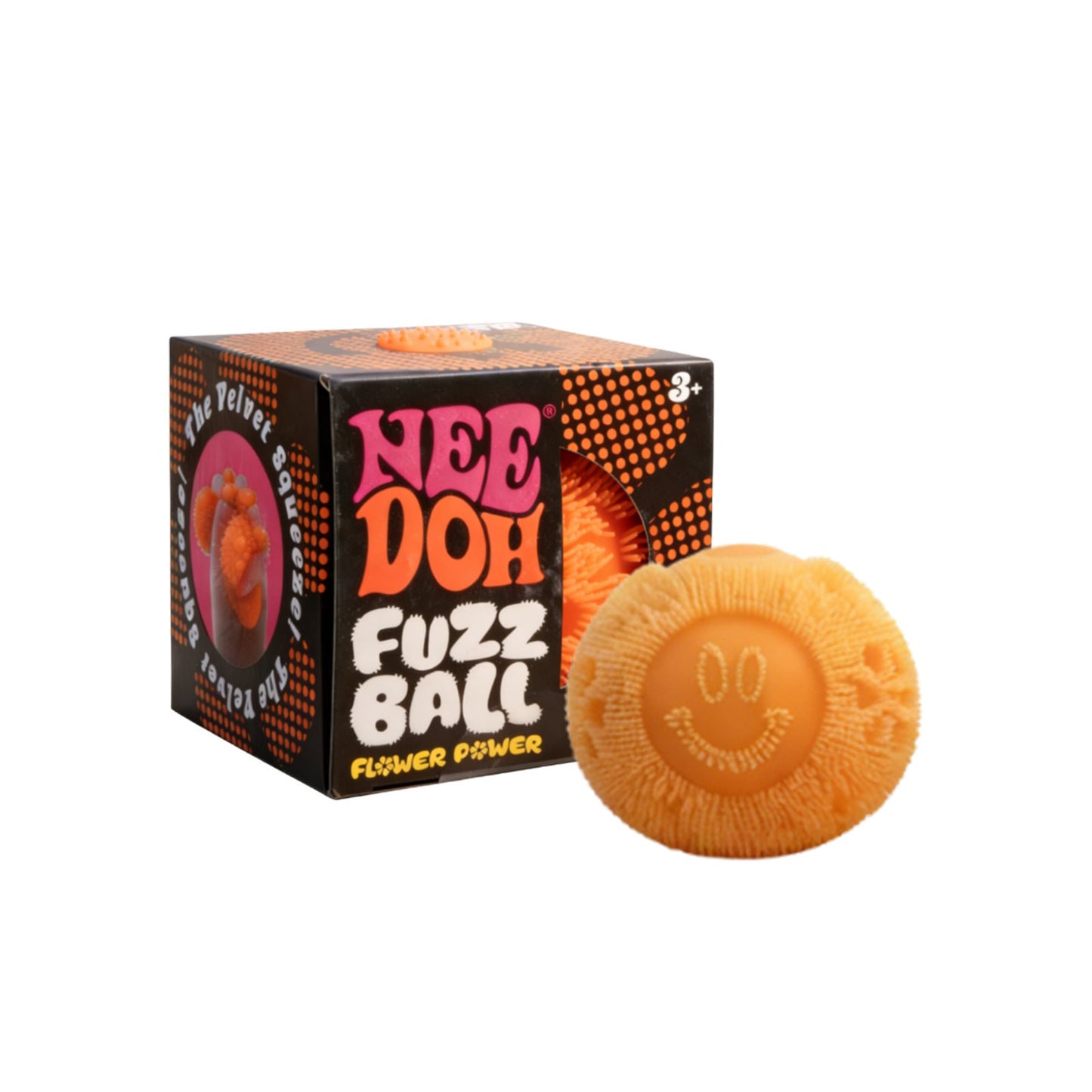 Squeeze Fuzz Ball Toy