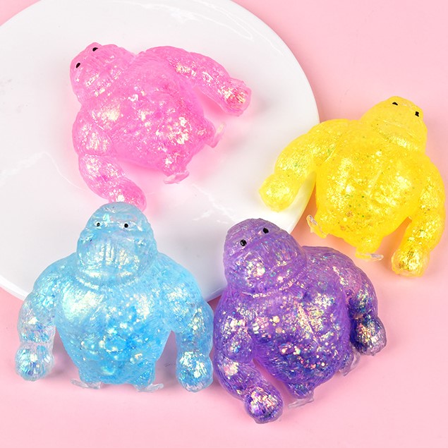 Squeeze Gorilla Toy-Sequin