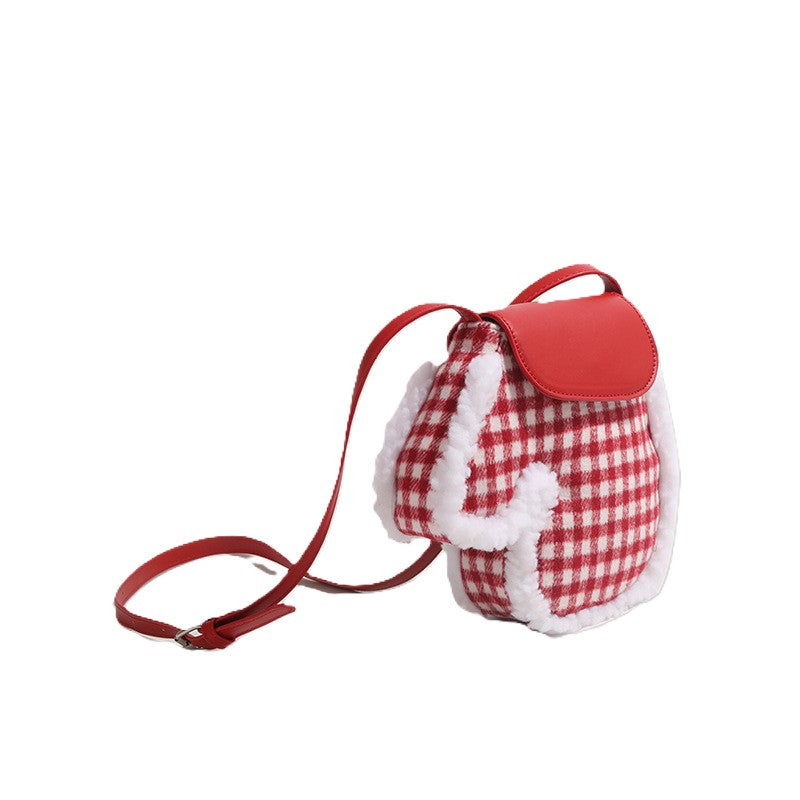 （Reserva）Bolso bandolera de mitones navideños