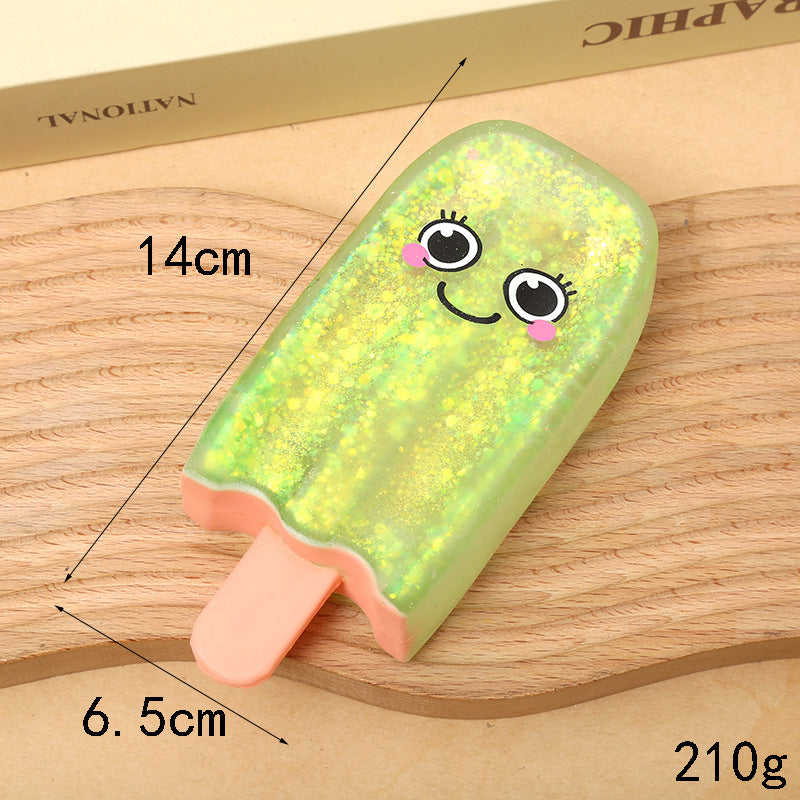 Giocattolo squishy a forma di ghiacciolo