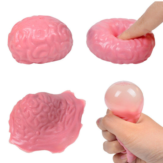 Squishy Squeeze Halloween Brain Toy