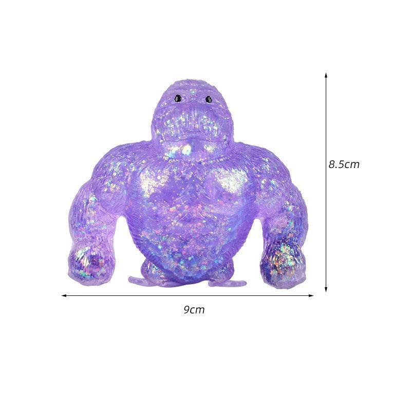 Squeeze Gorilla Toy-Sequin