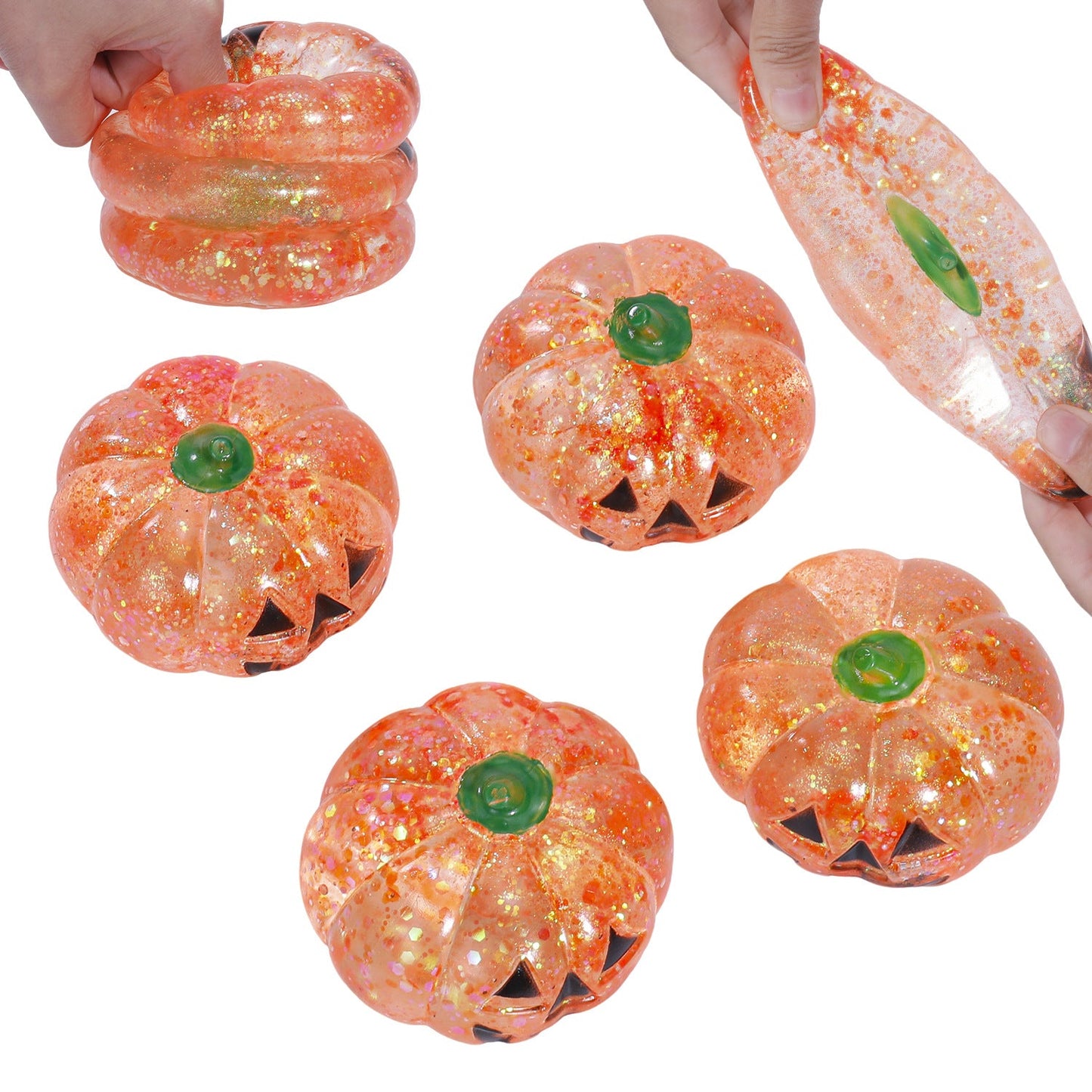 Squishy Squeeze Halloween Pumpkin Toy