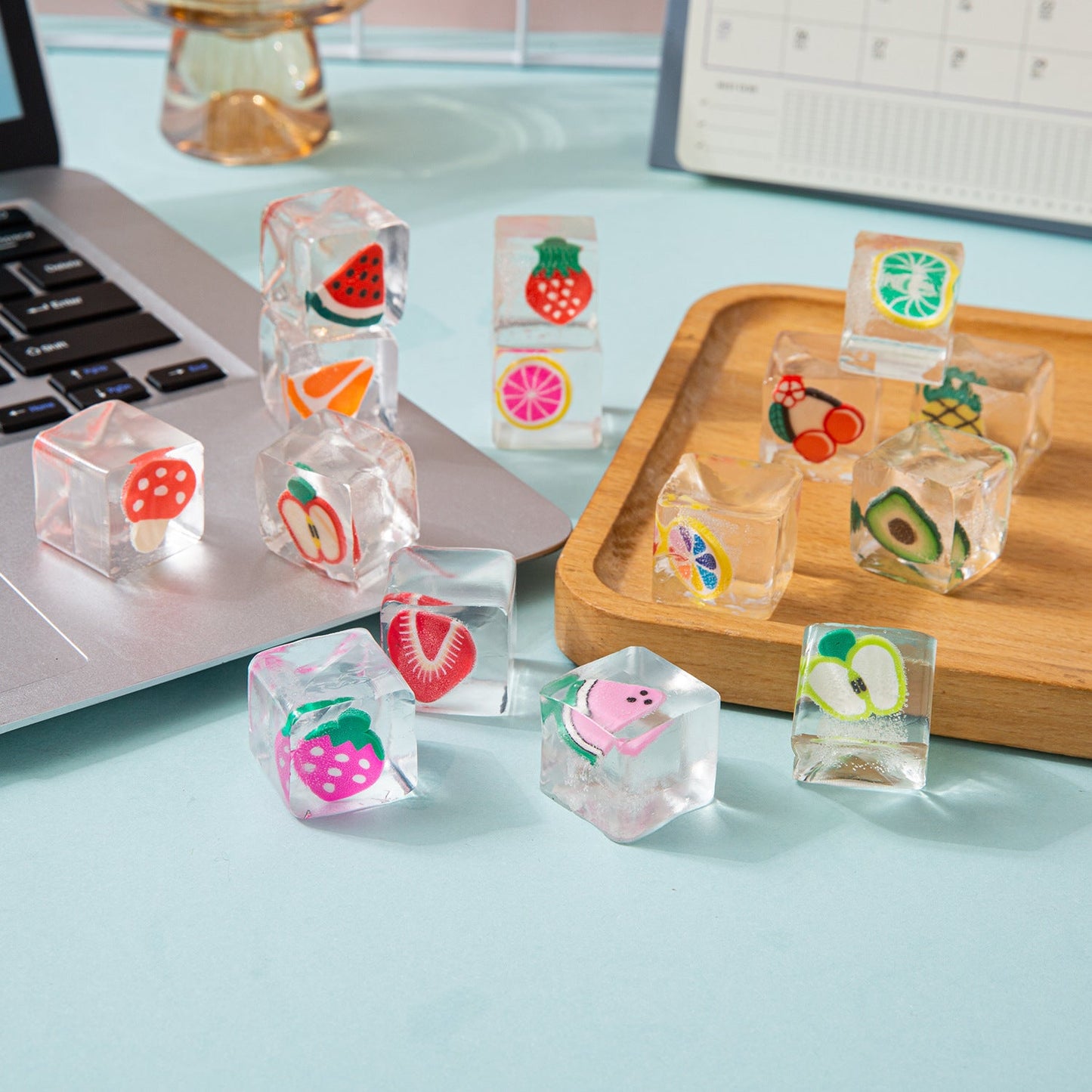 Squishy Squeeze Fruit Ice Cube